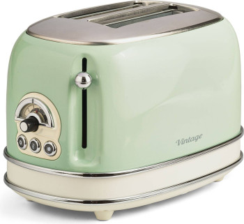 Vintage Bread Toaster zelený