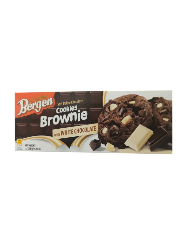 Bergen Brownie s bílou čokoládou 126 g