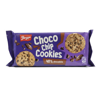 Bergen Čoko Chips Cookies 40% čokolády 85 g