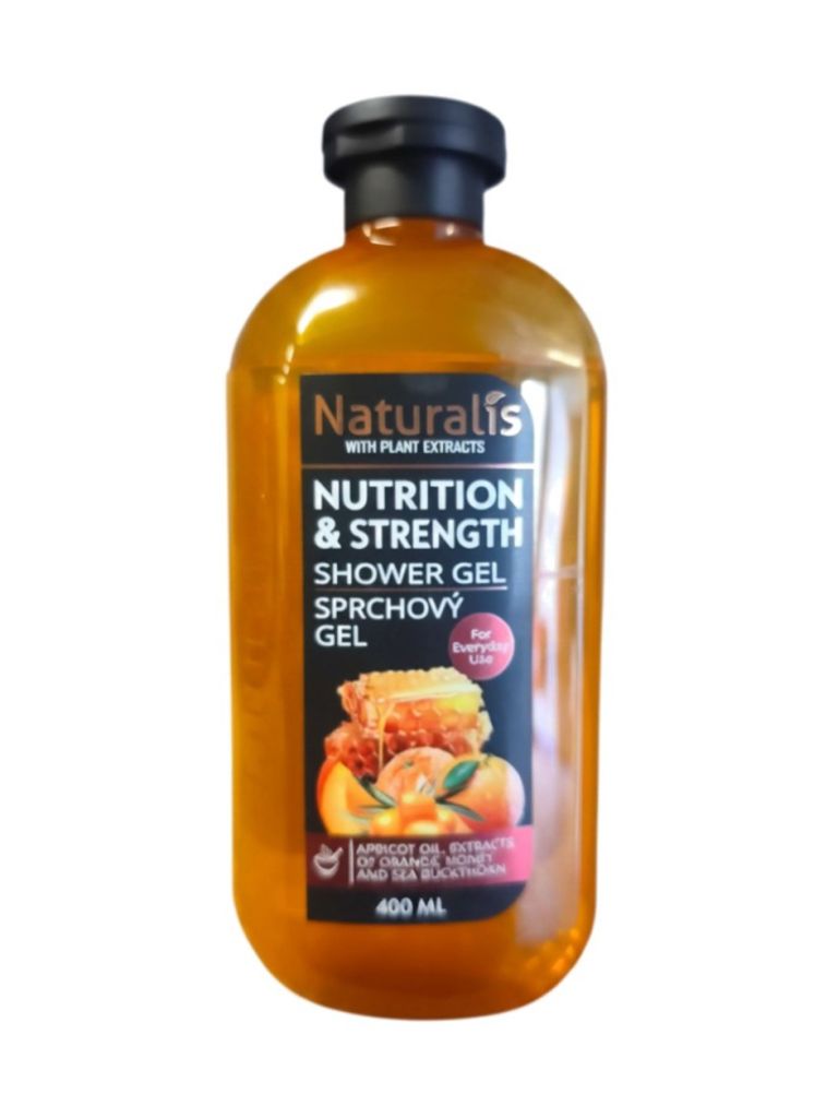 Naturalis sprchový gel Nutrition and Strenght 400 ml