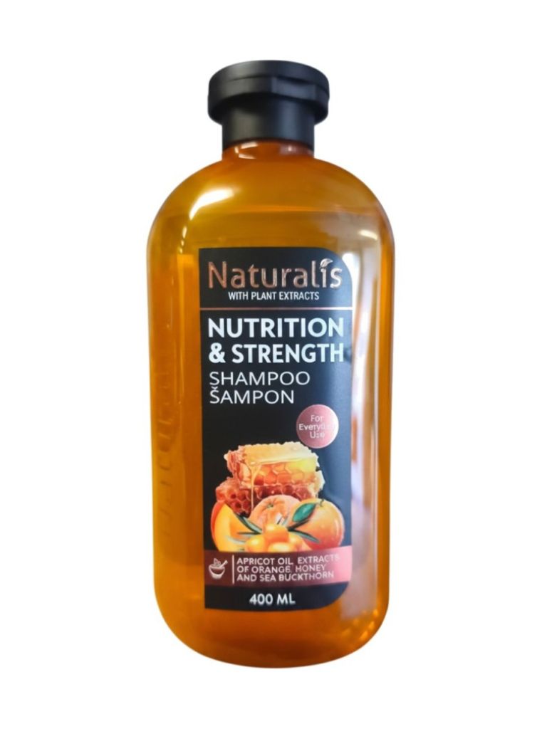 Naturalis šampon Nutrition and Strenght 400 ml