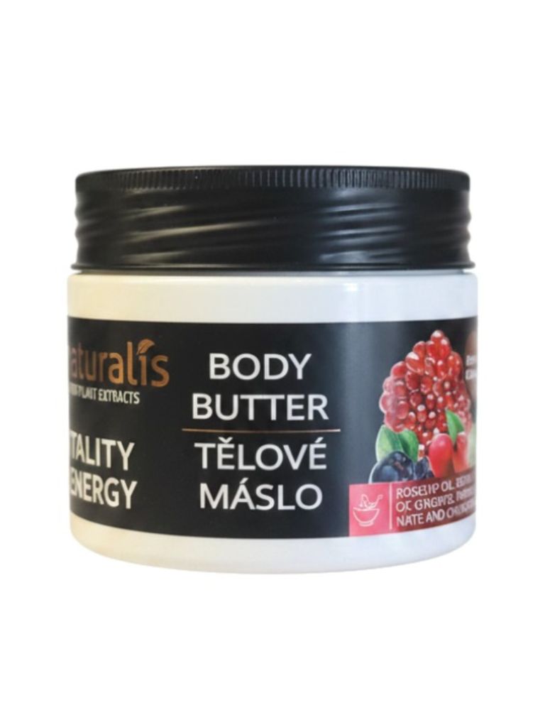 Naturalis tělové máslo Vitality and Energy 300 g