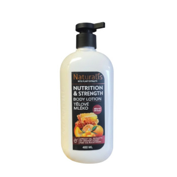 Naturalis tělové mléko Nutrition and Strenght 400 ml
