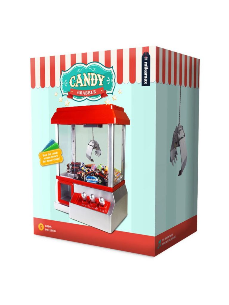 MIKAMAX Candy Grabber stroj 3xD baterie, mince