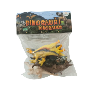 Dinosaurus plast 16-18cm 5ks v sáčku