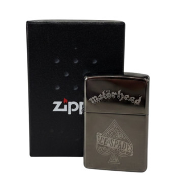 Zippo Ebony Photo Image Motörhead Ace of Spades 60007756
