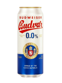Budvar 0,0% 0,5 l plech