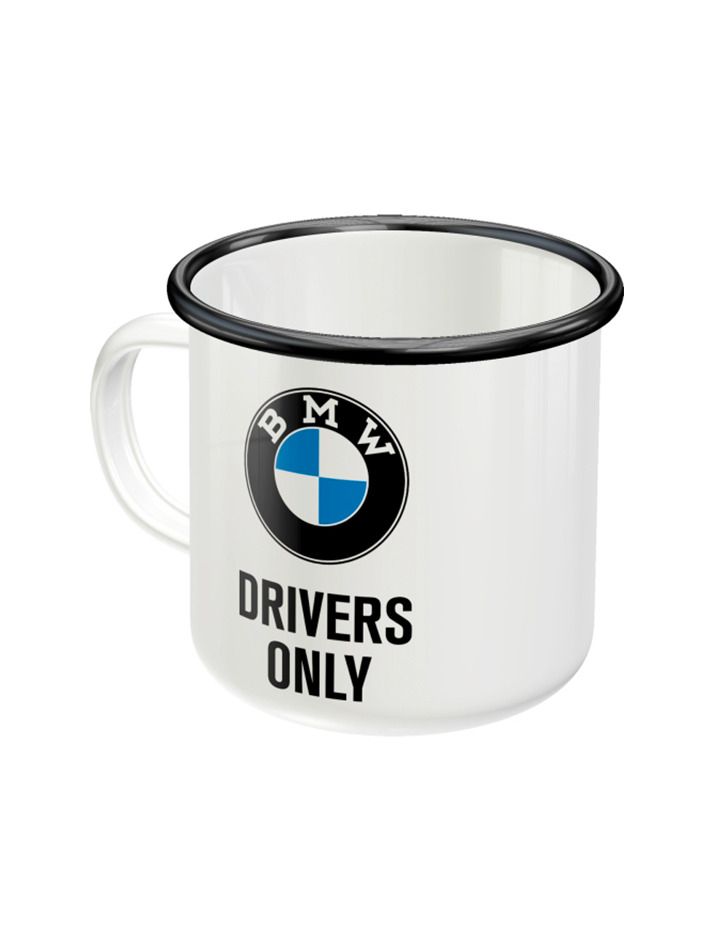 Plechový hrnek - BMW Drivers Only