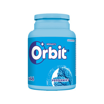 ORBIT Peppermint dražé dóza 64 g