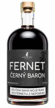 Jenčík a dcery Fernet Černý Baron 40% 0,5 l - 1