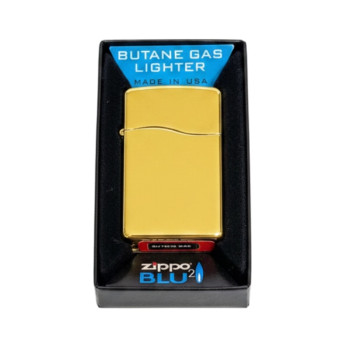 Zippo BLU 2 Hi pol Brass