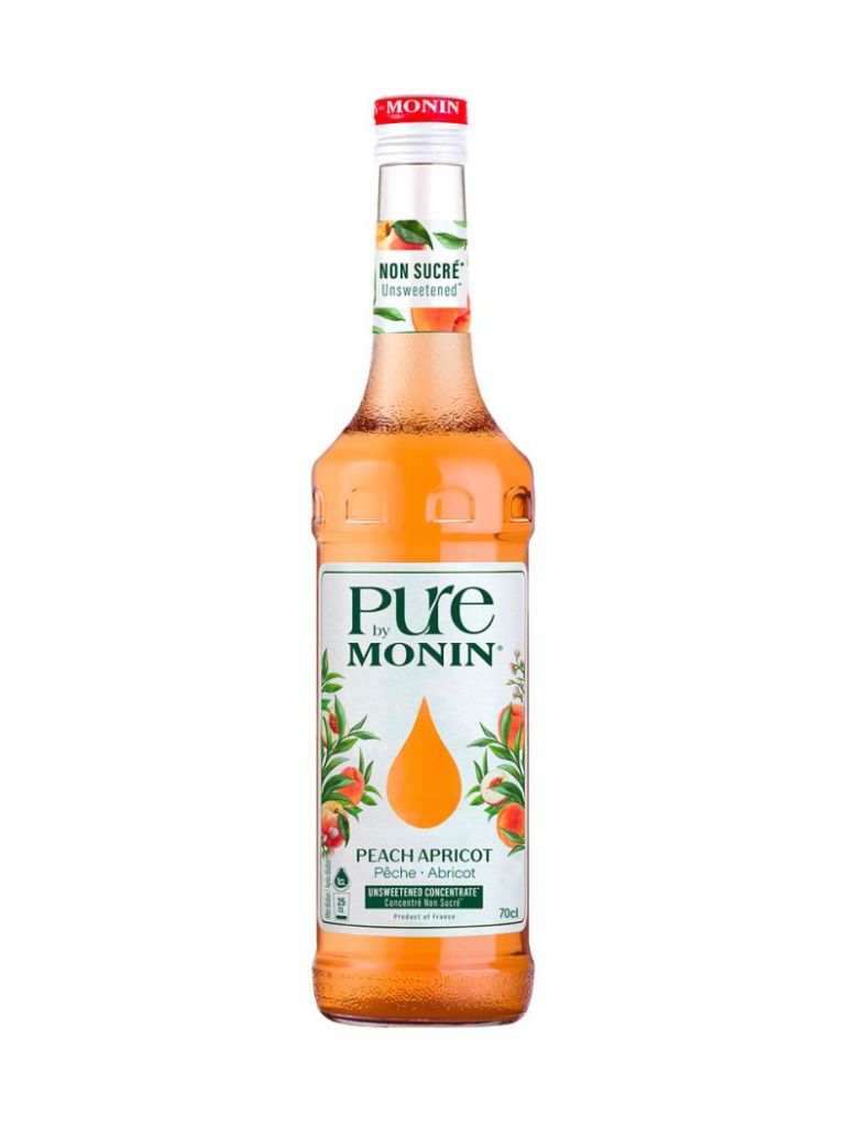 Monin Pure koncentrát Broskev & Meruňka 0,7l