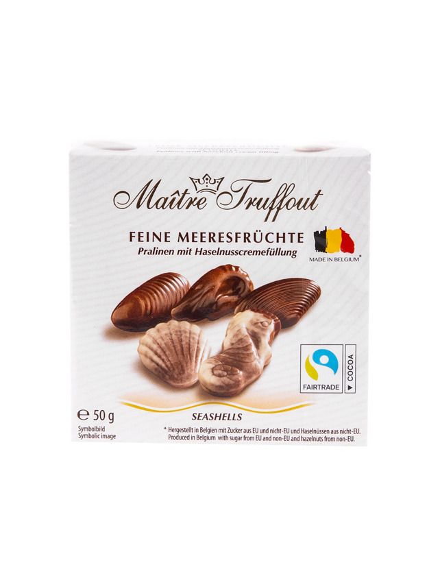 Maître Truffout Mini pralinky ve tvaru mušlí 50 g