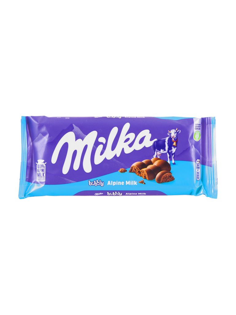 Milka Bubbly mléčná 90 g