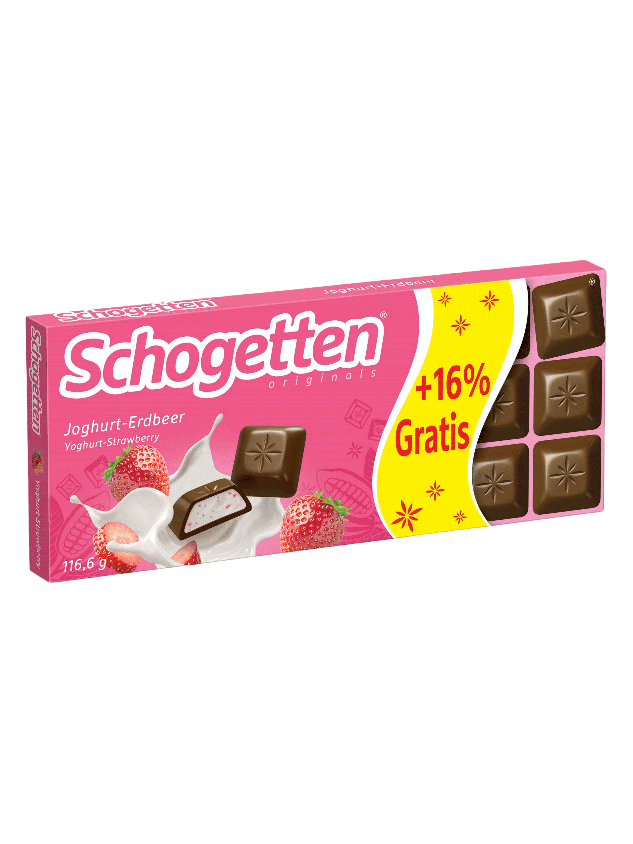 Schogetten Yogurt Jahoda 116 g