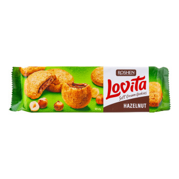 Roshen Lovita Soft Cream Lískový oříšek 127g