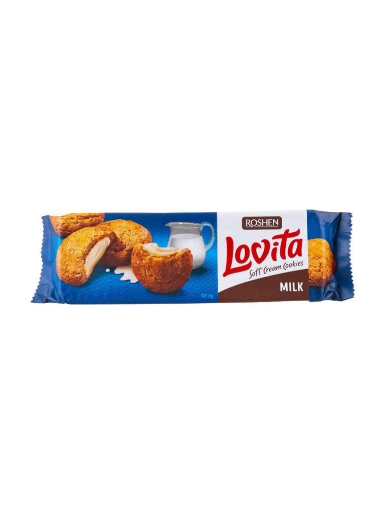 Roshen Lovita Soft Cream mléčné 127g