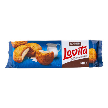 Roshen Lovita Soft Cream mléčné 127g