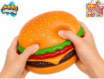 Mega squeeze hamburger strečový jumbo 12x12x5,5cm