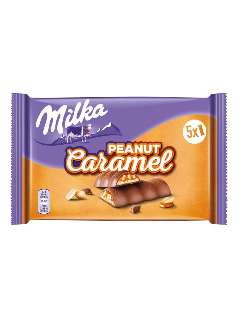 Milka Peanut Caramel 5x37g 185g