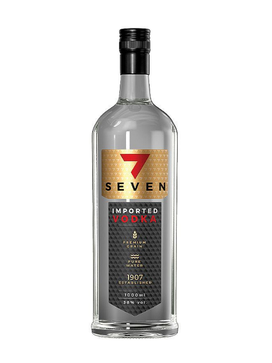 Seven vodka 38% 1 l
