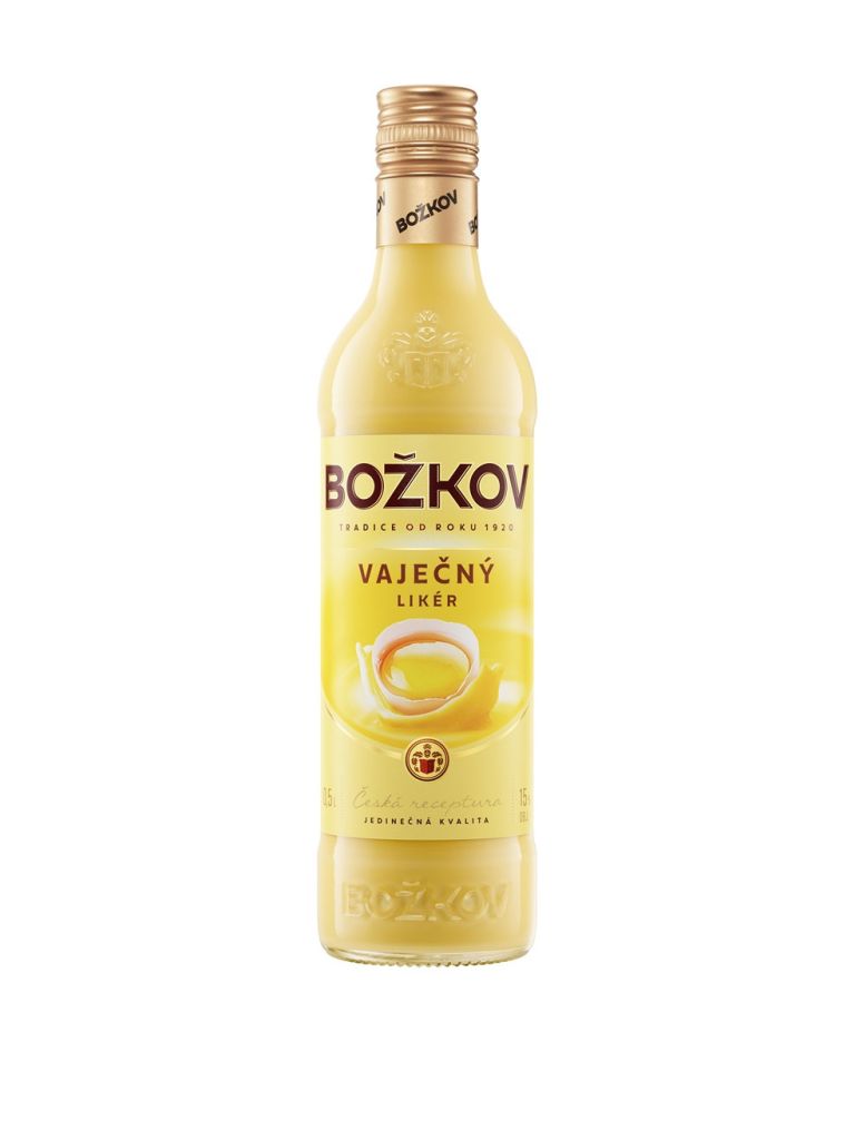 Božkov vaječný likér 0,5 l 15%