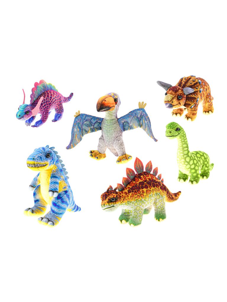 Dinosaurus plyšový 18-26cm 6druhů 0m+