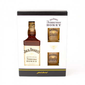 Jack Daniel's Honey 0,7l 35% + 2 skla - 1