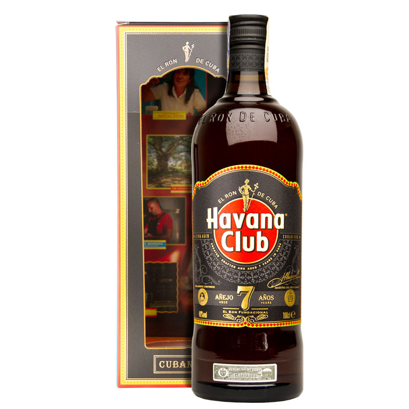 Havana Club 7y 40% 1 l (holá láhev)