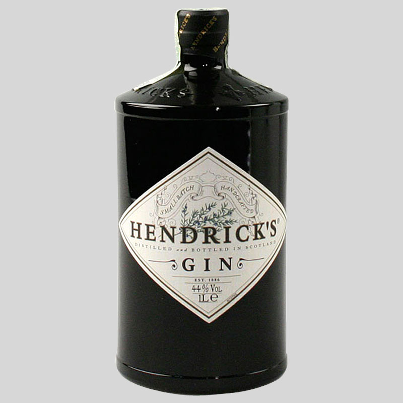 Hendrick 's 44% 1 l (holá láhev)