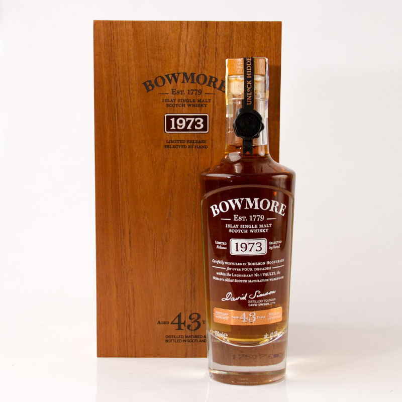 Bowmore 43Y 1973 0,7l 43,2%