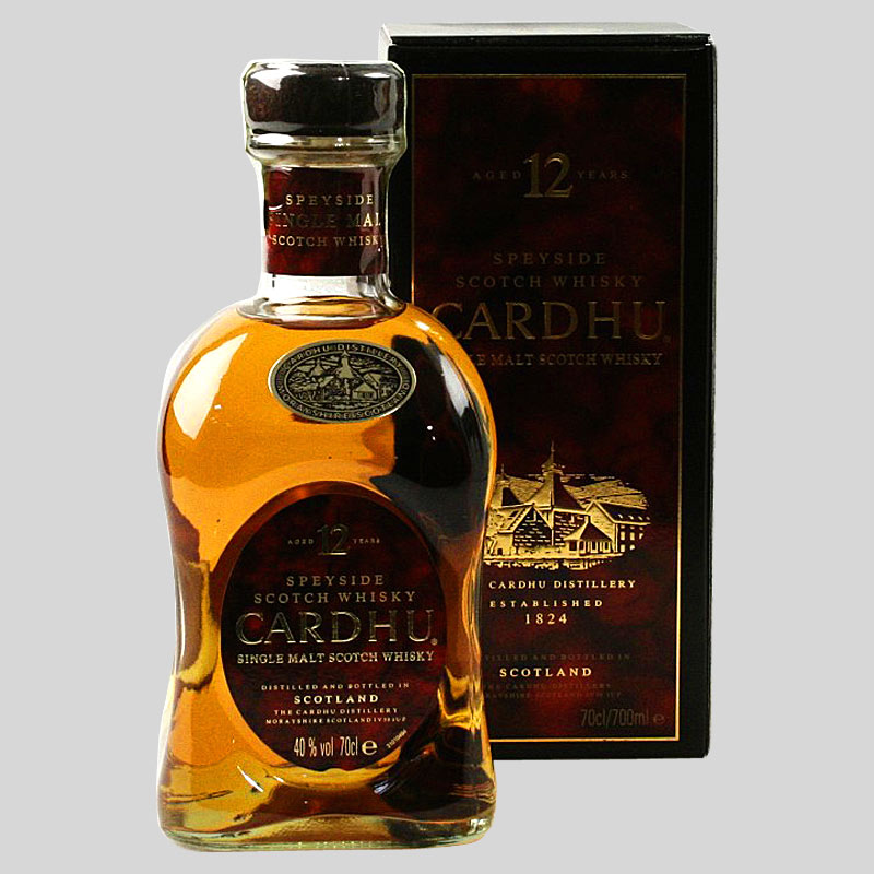 Cardhu Whisky 12y 40% 0,7 l (karton)