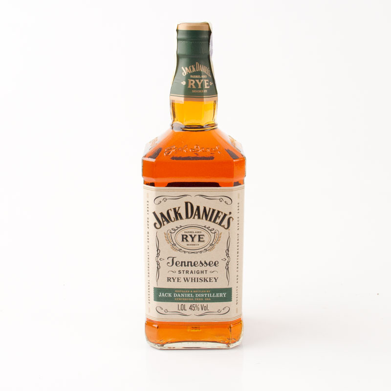 Jack Daniel's Rye 45 % 1 l (holá láhev)