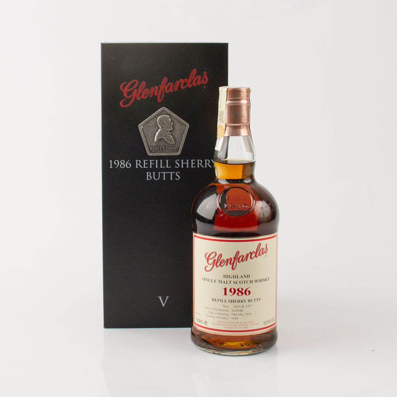 Glenfarclas 29Y 1986 Sherry Buts 0,7L 53,8%