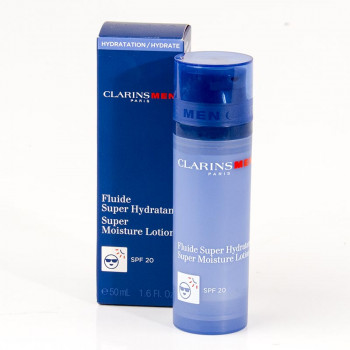 Clarins Men Super Moisture Fluid SPF 20 50ml - 1