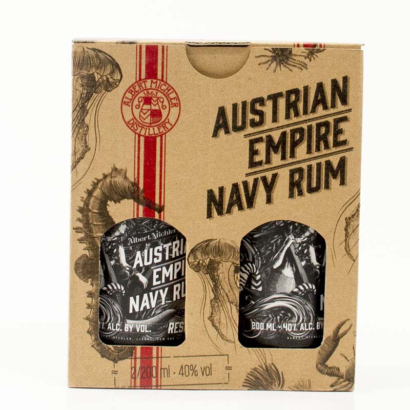 Albert Michler Distillery AUSTRIAN EMPIRE SET 2 x 0,2l 40%