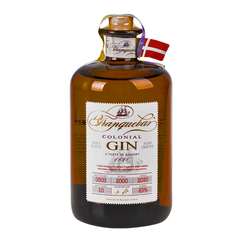 Tranquebar Colonial Gin 45% 0,7 l (holá láhev)