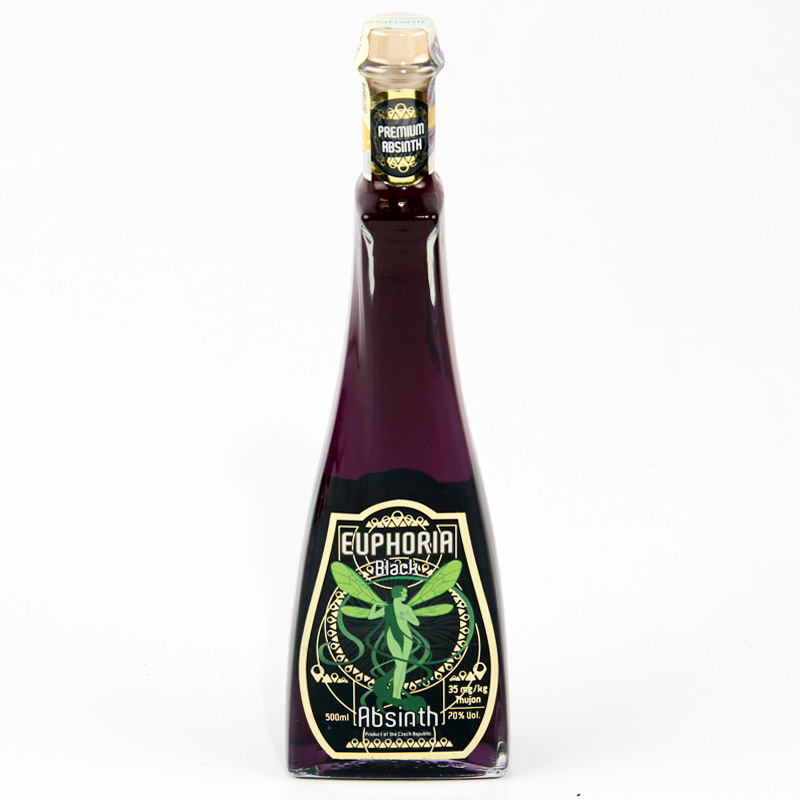 ABSINTH HILLS EUPHORIA BLACK 70% 0,5l (holá láhev)