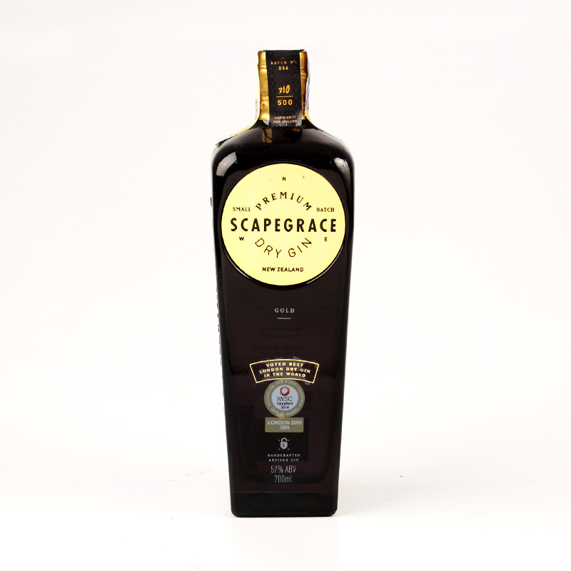 Scapegrace GOLD Premium Dry Gin 57% 0,7 l (holá láhev)