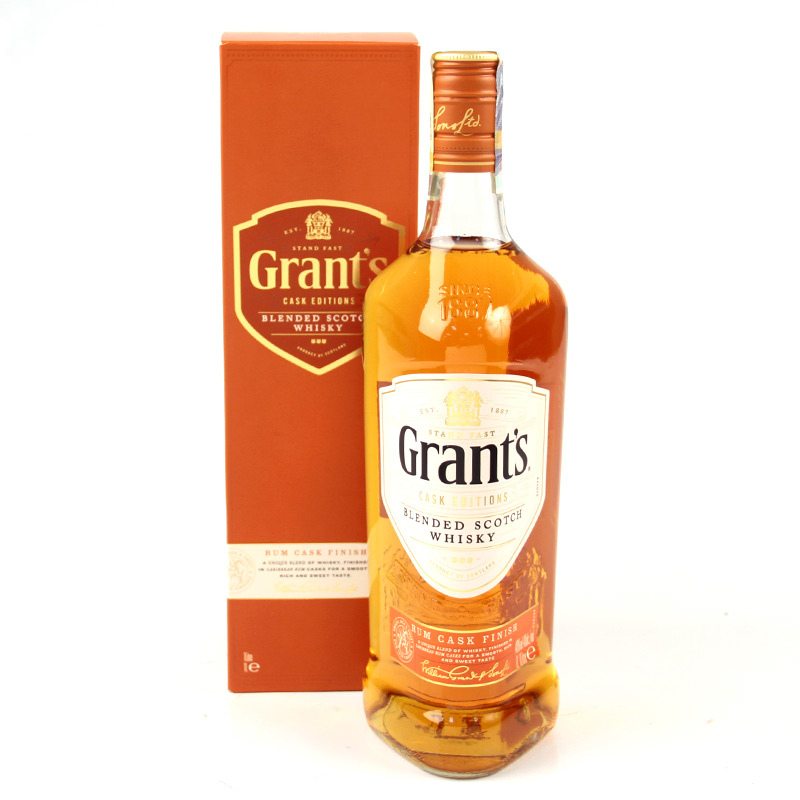 Grant's Rum Cask Finish 1L 40%