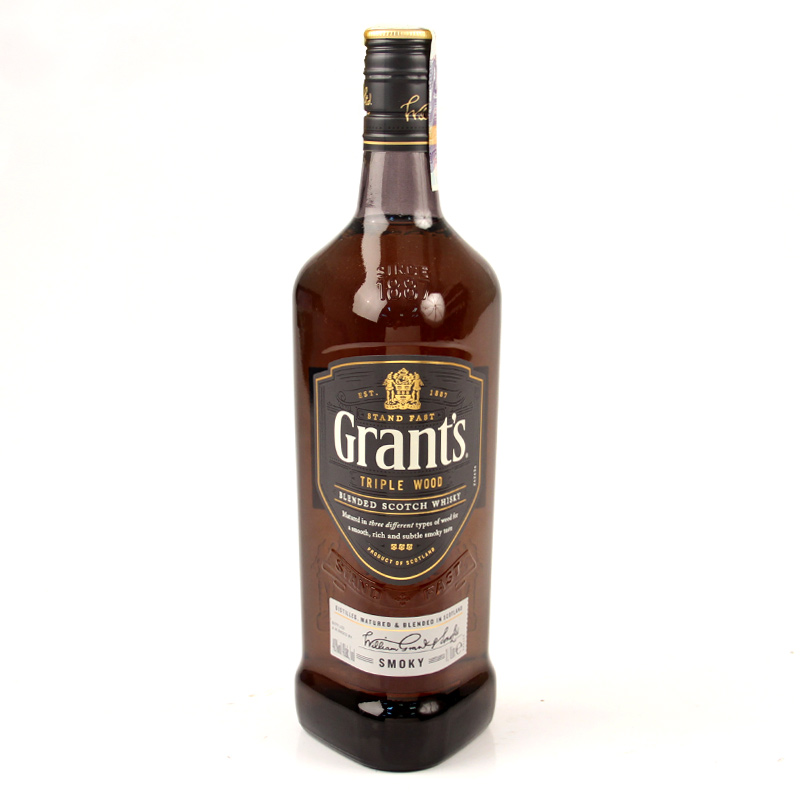 Grant's Triple Wood Smooky 1L 40%