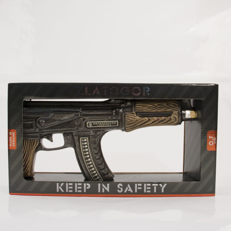 Zlatogor AK-47 40% 0,7 l (dárkové balení AK-47)