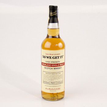 As We Get It Highland Malt 0,7L 64,5% - 1