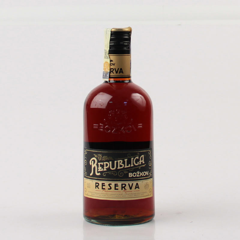 Božkov Republika Reserva rum 40% 0,7 l (holá láhev)