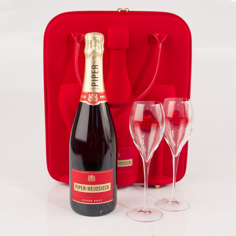 Piper-Heidsieck Cuvée Brut 12% obj. 0,75 l + 2 sklenice
