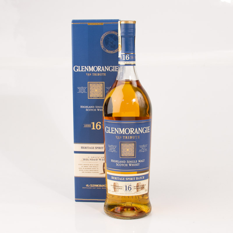 Glenmorangie The Tribute 16y 43% 1 l (holá láhev)