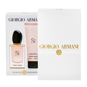 Giorgio Armani SI SET : EdP 50ml + BL 75ml - 1