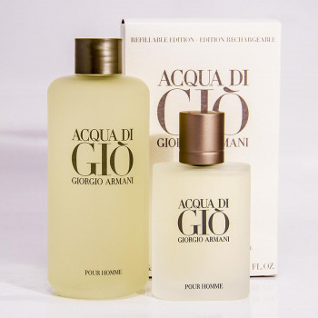 Giorgio Armani Acqua di Giò pour Homme EdT 200ml + EdT 50ml Refill - 1