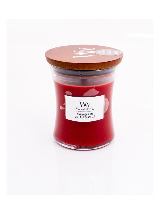 WoodWick Cinnamon Chai glass medium