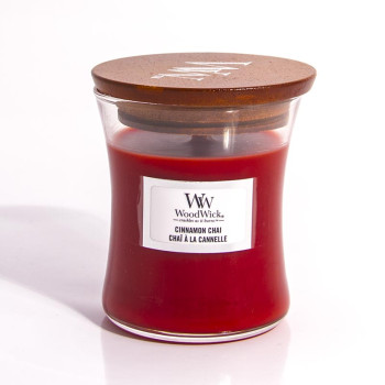WoodWick Cinnamon Chai glass mini